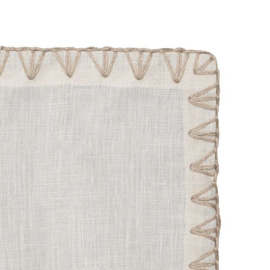 Guardanapo Lotus 100% Linho 45x45cm | Areia