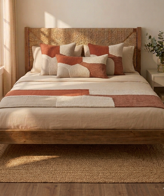 Set Diya | Terracota + Off White - 4 peças