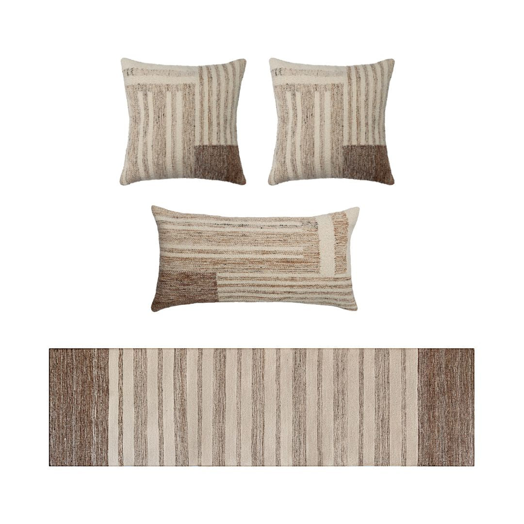 Set Dhara | Mocha Multi - 4 peças