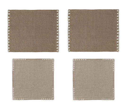 Set Lotus Fendi - Serve dois lugares na mesa (4 peças)