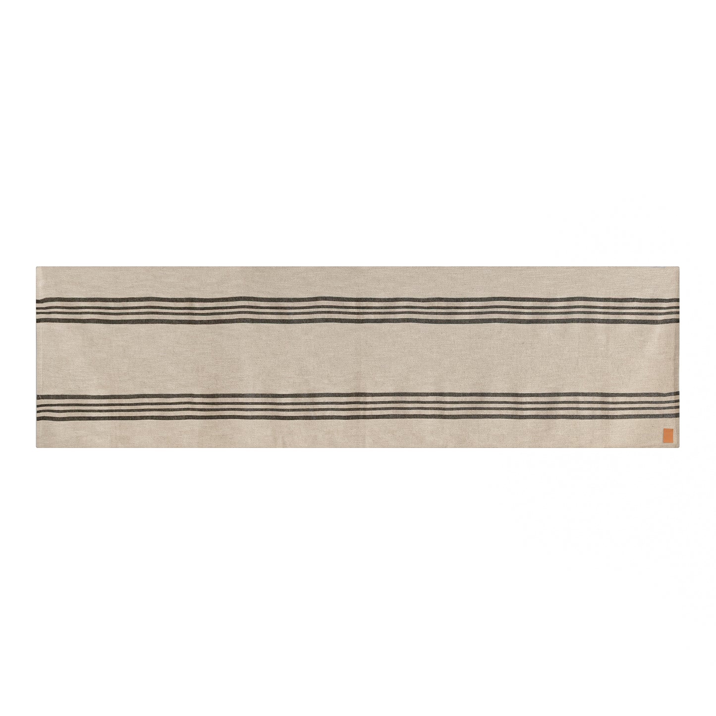 Peseira Jaya 70x255cm | Off White + Carvão