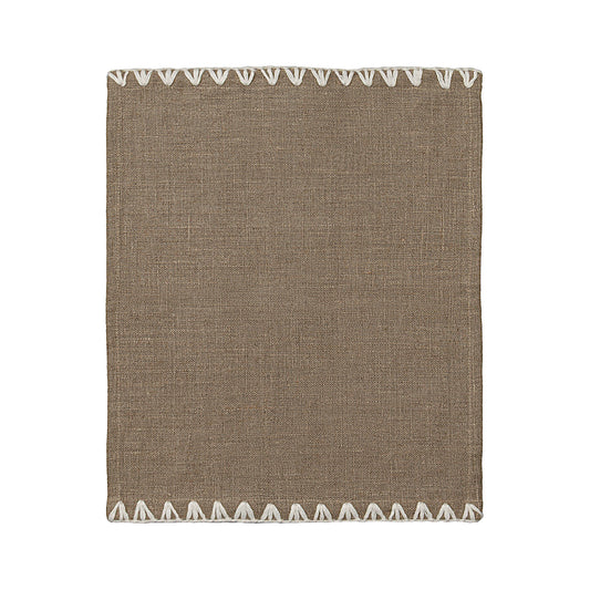 Lugar Americano Lotus 100% Linho 35x45cm | Fendi