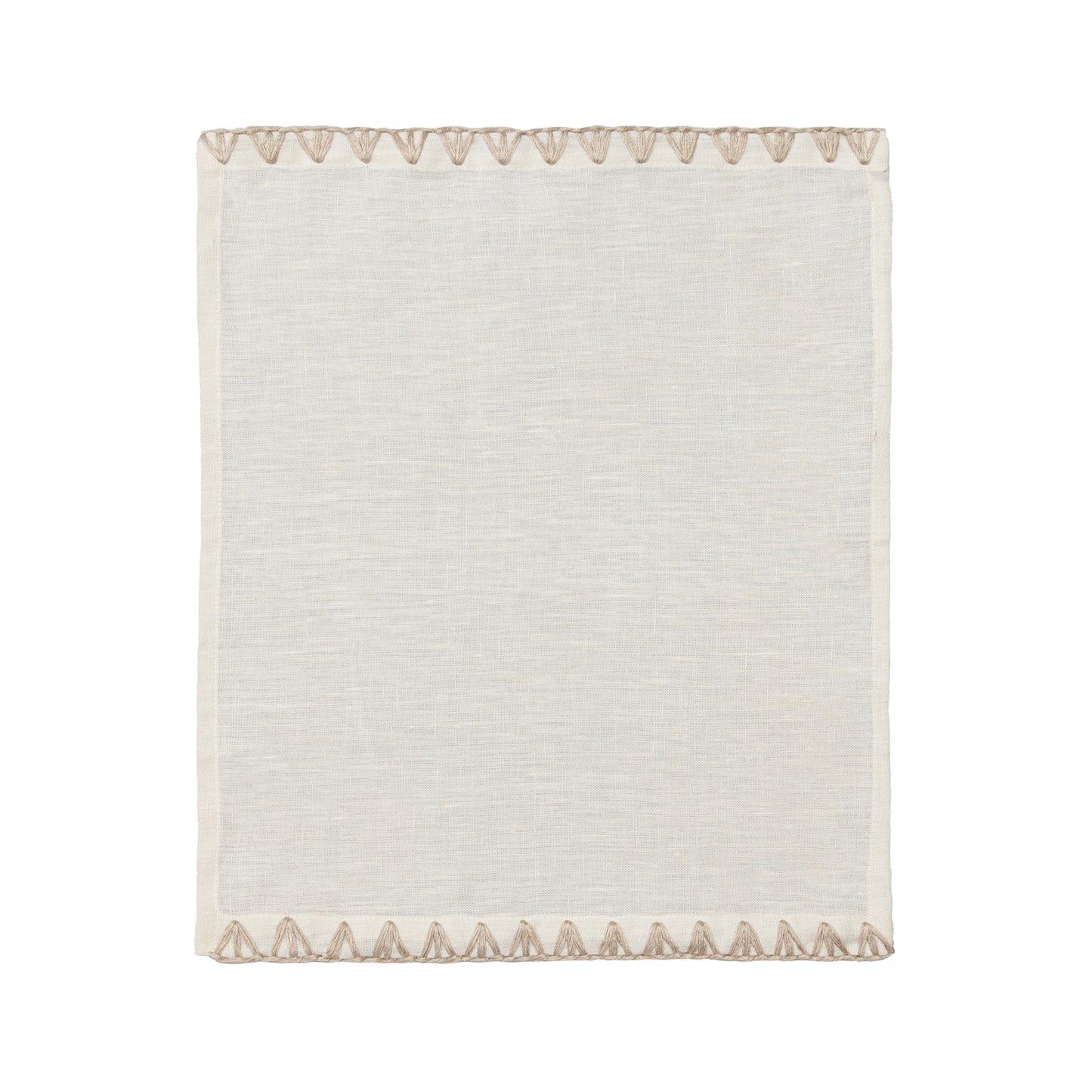 Lugar Americano Lotus 100% Linho 35x45cm | Areia