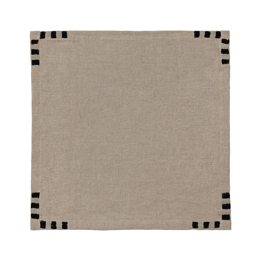 Guardanapo Ayla 100% Linho 45x45cm | Palha