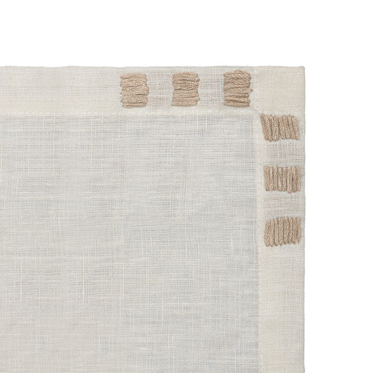 Guardanapo Ayla 100% Linho 45x45cm | Natural