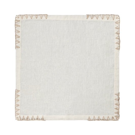 Guardanapo Lotus 100% Linho 45x45cm | Areia