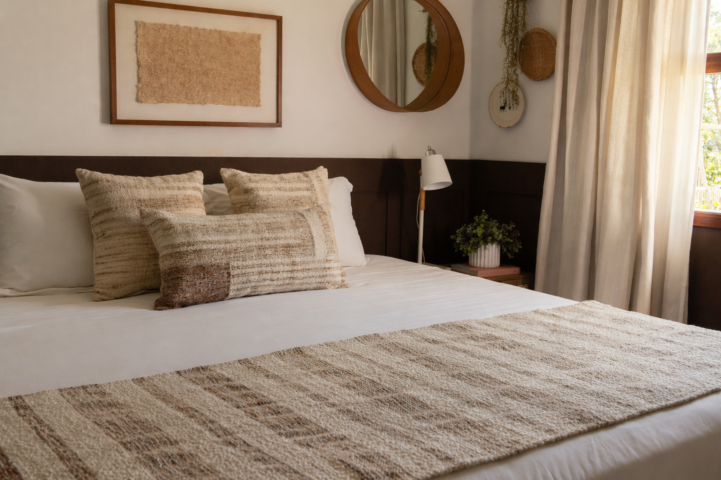 Peseira Dhara 70x255cm | Mocha Multi